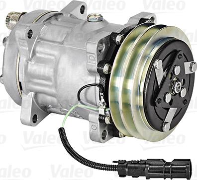 VALEO 813037 - Компресор, кондиціонер autocars.com.ua