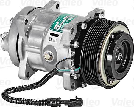 VALEO 813038 - Компресор, кондиціонер autocars.com.ua