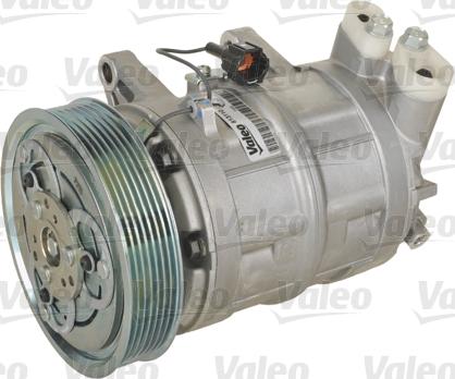 Valeo 813110 - Компресор, кондиціонер autocars.com.ua