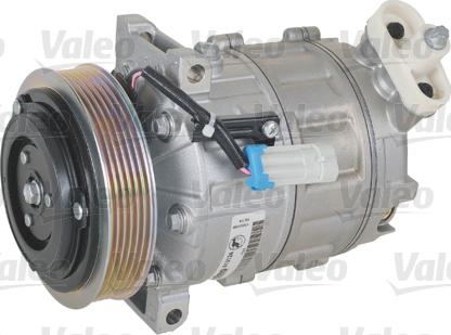 Valeo 813124 - Компрессор кондиционера autodnr.net