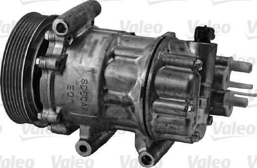 Valeo 813164 - Компресор, кондиціонер autocars.com.ua