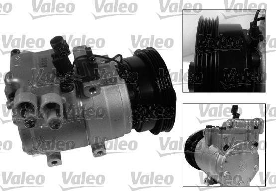 Valeo 813170 - Компресор, кондиціонер autocars.com.ua