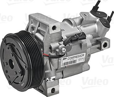 Valeo 813177 - Компресор, кондиціонер autocars.com.ua