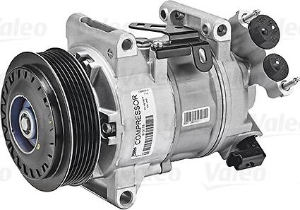 VALEO 813178 - Компресор, кондиціонер autocars.com.ua