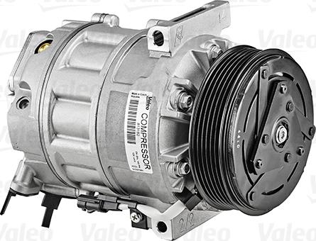 Valeo 813182 - Компрессор кондиционера avtokuzovplus.com.ua