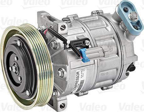 Valeo 813188 - Компресор, кондиціонер autocars.com.ua