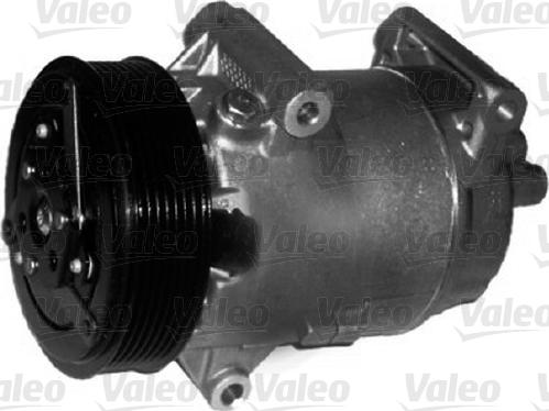 Valeo 813222 - Компресор, кондиціонер autocars.com.ua