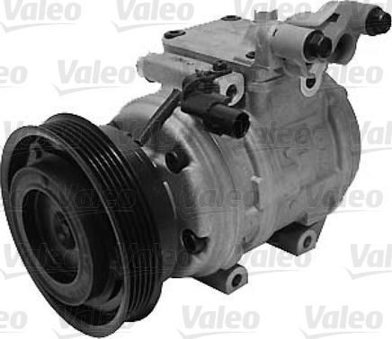 Valeo 813362 - Компрессор кондиционера avtokuzovplus.com.ua