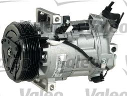 Valeo 813384 - Компрессор кондиционера avtokuzovplus.com.ua