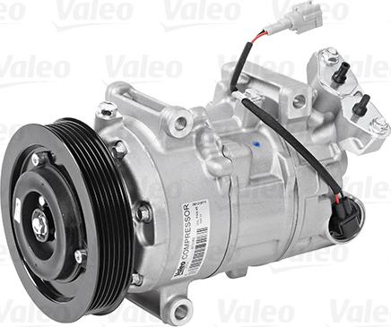 Valeo 813386 - Компресор, кондиціонер autocars.com.ua