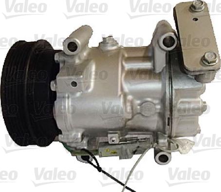 Valeo 813665 - Компрессор кондиционера avtokuzovplus.com.ua