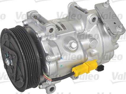 Valeo 813717 - Компресор, кондиціонер autocars.com.ua