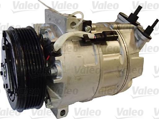 Valeo 813764 - Компресор, кондиціонер autocars.com.ua