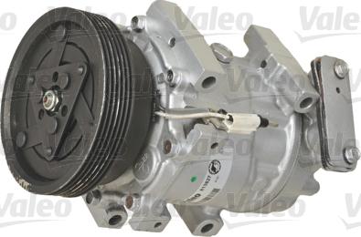 VALEO 813827 - Компресор, кондиціонер autocars.com.ua