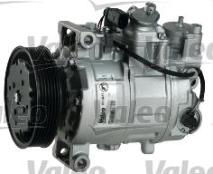 Valeo 813837 - Компресор, кондиціонер autocars.com.ua