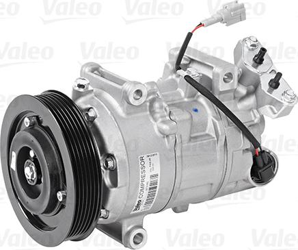 Valeo 813886 - Компрессор кондиционера avtokuzovplus.com.ua