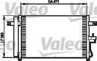 Valeo 814332 - Конденсатор, кондиціонер autocars.com.ua