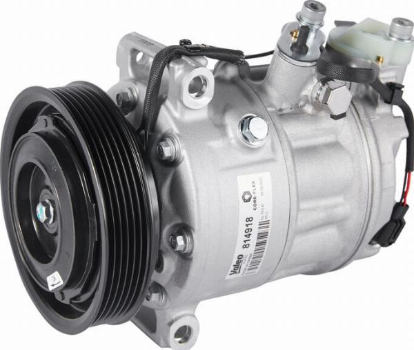 VALEO 814918 - Компресор, кондиціонер autocars.com.ua