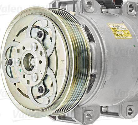 Valeo 815017 - Компрессор кондиционера avtokuzovplus.com.ua