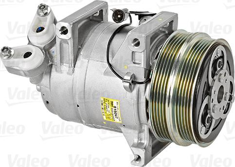 Valeo 815047 - Компресор, кондиціонер autocars.com.ua