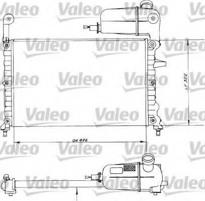 Valeo 816713 - Радіатор, охолодження двигуна autocars.com.ua