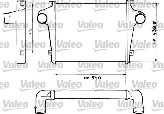 Valeo 816732 - Интеркулер autocars.com.ua