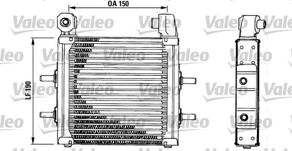 Valeo 816750 - Масляний радіатор, рухове масло autocars.com.ua