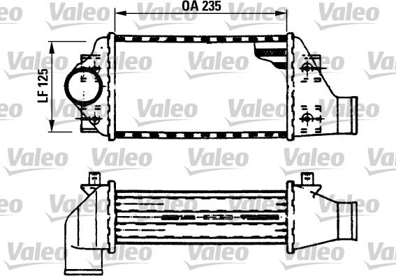 Valeo 816764 - Интеркулер autocars.com.ua