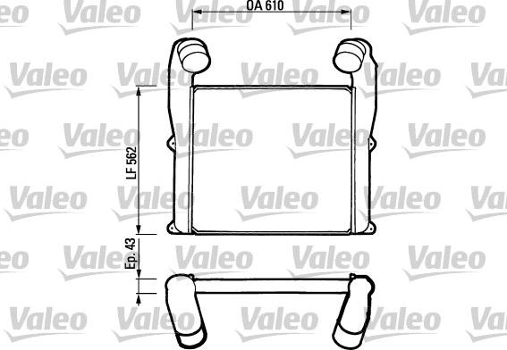 Valeo 816784 - Интеркулер autocars.com.ua