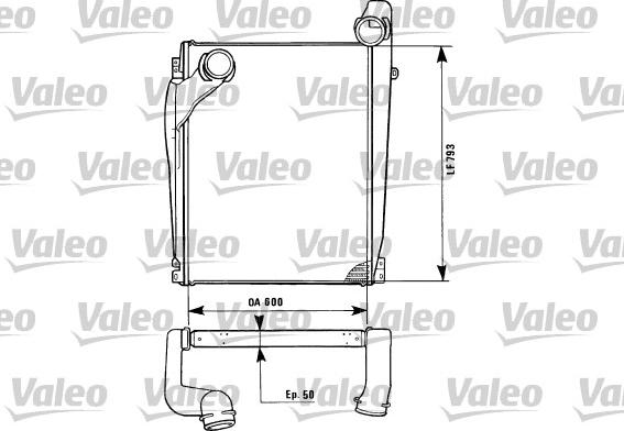 Valeo 816786 - Интеркулер autocars.com.ua