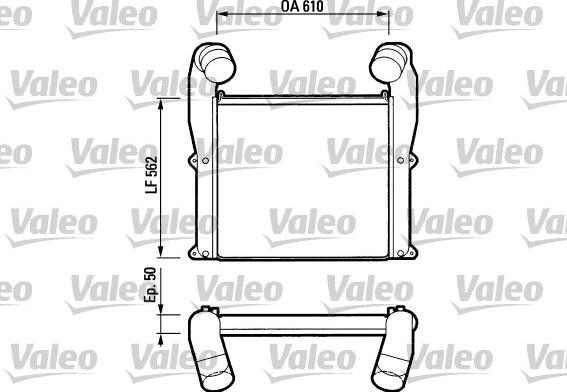 Valeo 816793 - Интеркулер autocars.com.ua