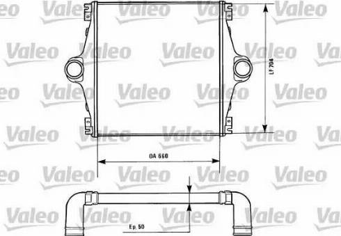 Valeo 816846 - Интеркулер autocars.com.ua