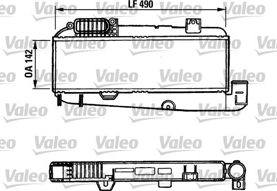 Valeo 816847 - Интеркулер autocars.com.ua