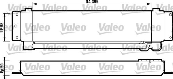 Valeo 816963 - Масляний радіатор, рухове масло autocars.com.ua