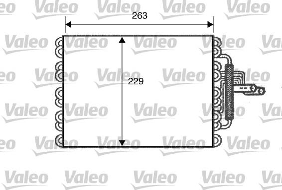 Valeo 817189 - Випарник, кондиціонер autocars.com.ua