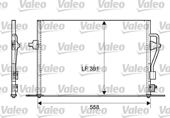 Valeo 817232 - Конденсатор кондиционера autodnr.net