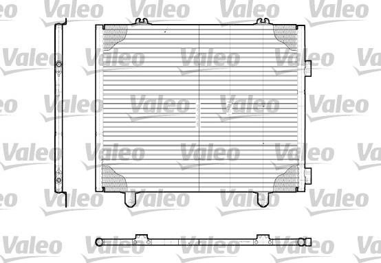 Valeo 817379 - Конденсатор, кондиціонер autocars.com.ua
