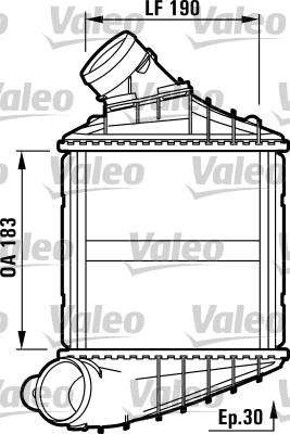 Valeo 817459 - Интеркулер autocars.com.ua