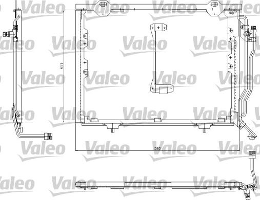 Valeo 817492 - Конденсатор кондиционера avtokuzovplus.com.ua