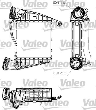 Valeo 817634 - Интеркулер autocars.com.ua