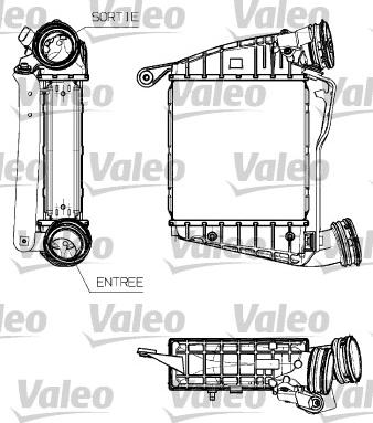 Valeo 817635 - Интеркулер autocars.com.ua