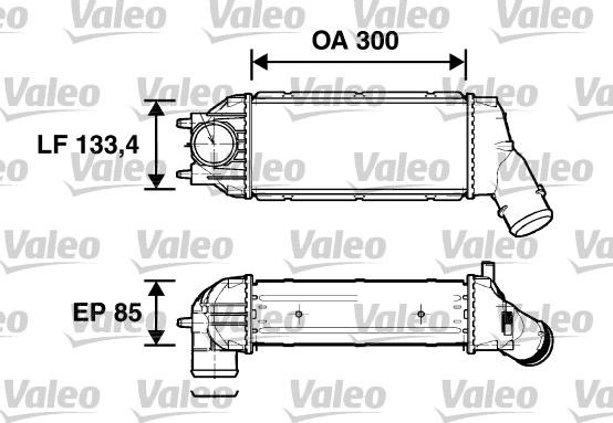 Valeo 817638 - Интеркулер autocars.com.ua