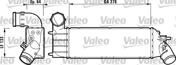 Valeo 817650 - Интеркулер autocars.com.ua