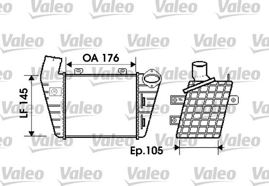 Valeo 817765 - Интеркулер autocars.com.ua