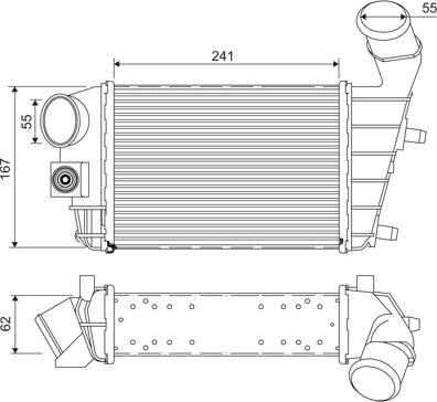 Valeo 817862 - Интеркулер autocars.com.ua