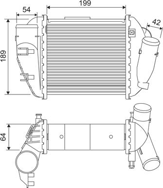 Valeo 817870 - Интеркулер autocars.com.ua