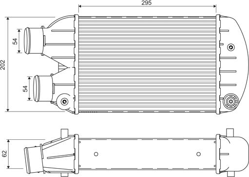 Valeo 817881 - Интеркулер autocars.com.ua