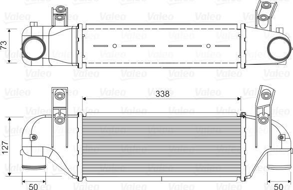 Valeo 817888 - Интеркулер autocars.com.ua