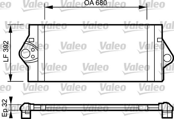 Valeo 817927 - Интеркулер autocars.com.ua