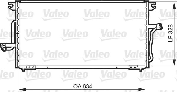 Valeo 818081 - Конденсатор кондиционера autodnr.net